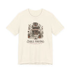 "Table For One" Café T-Shirt
