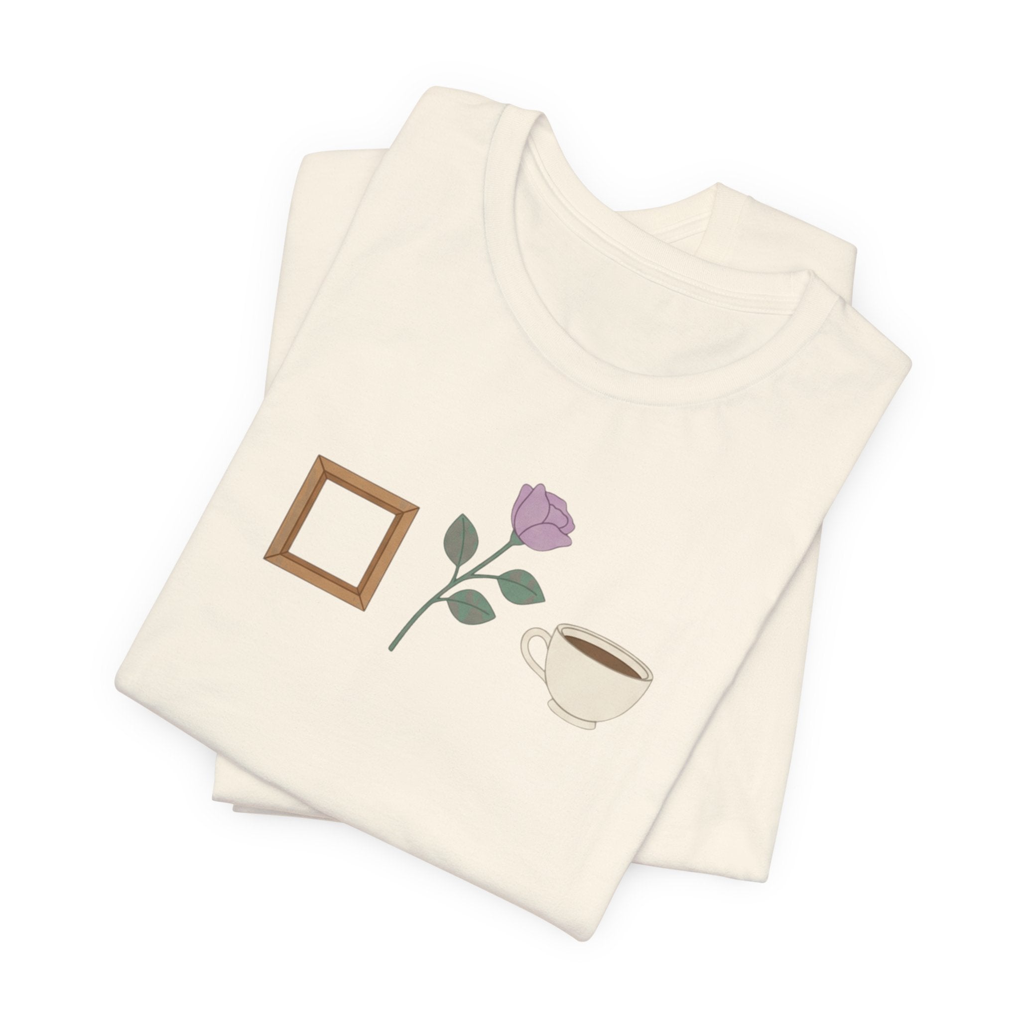 Frame, Flower, & Tea T-Shirt