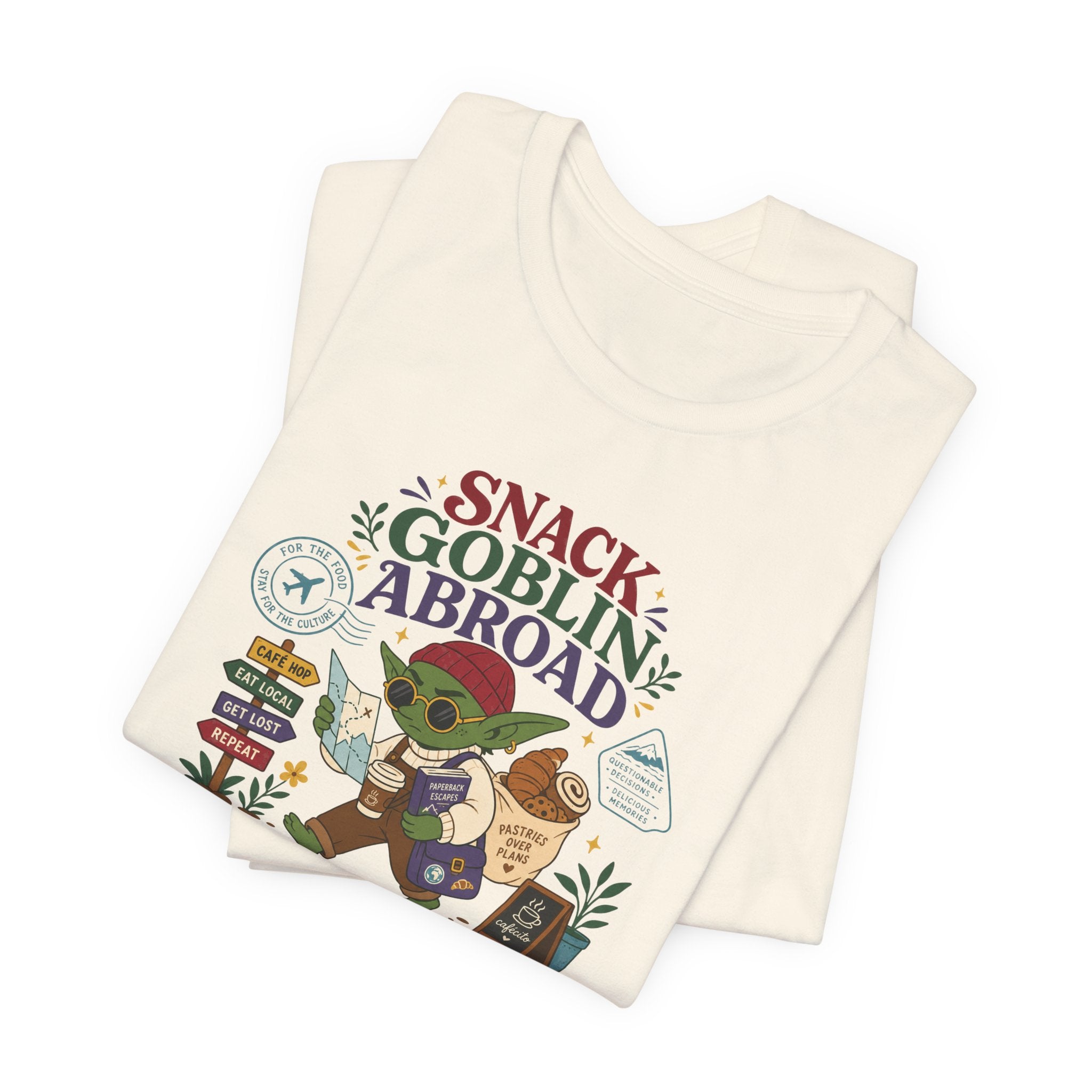 "Snack Goblin Abroad" T-Shirt