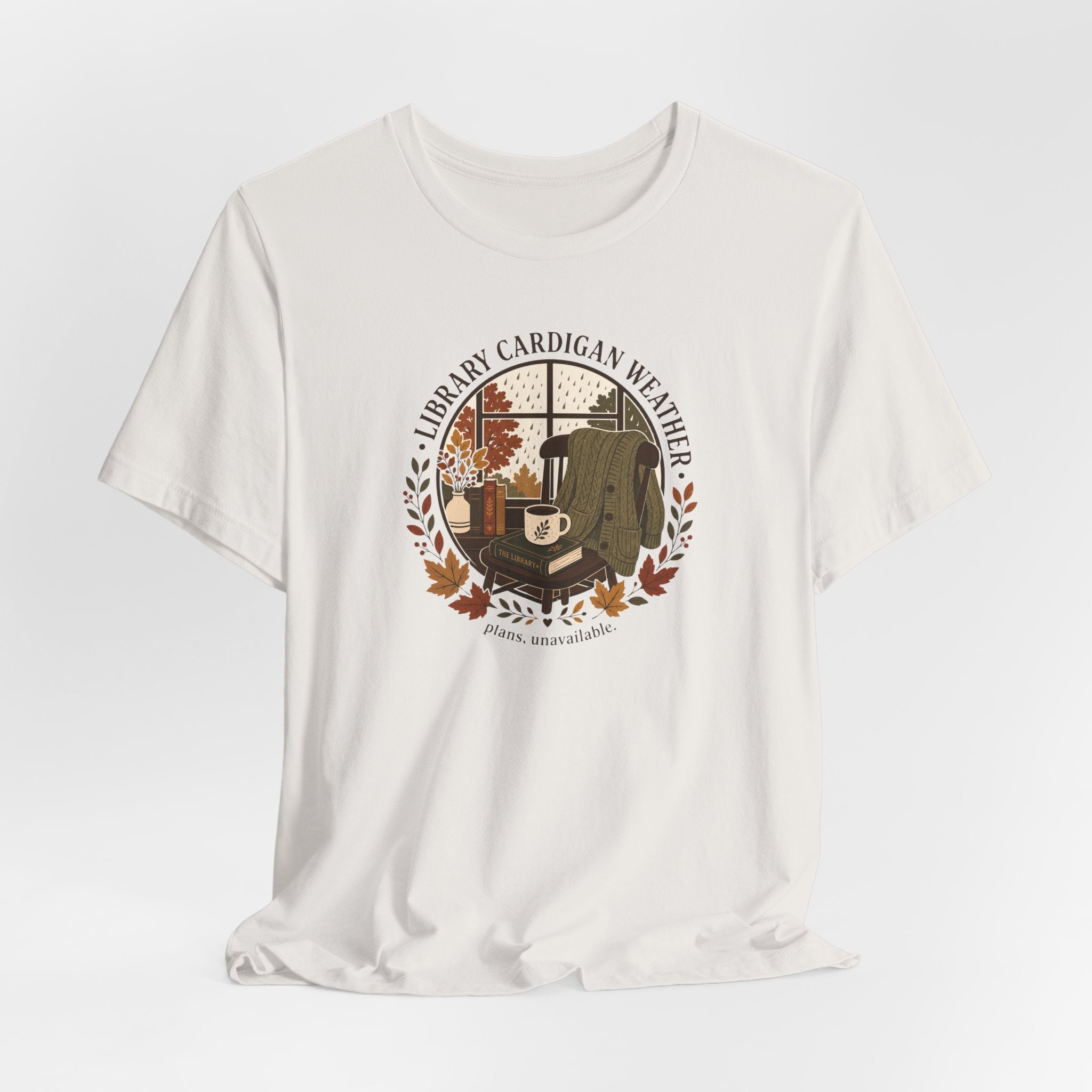 "Library Cardigan" T-Shirt