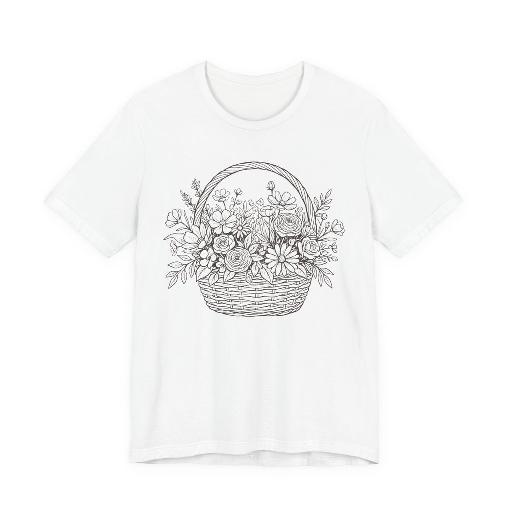 Basket Of Flowers T-Shirt