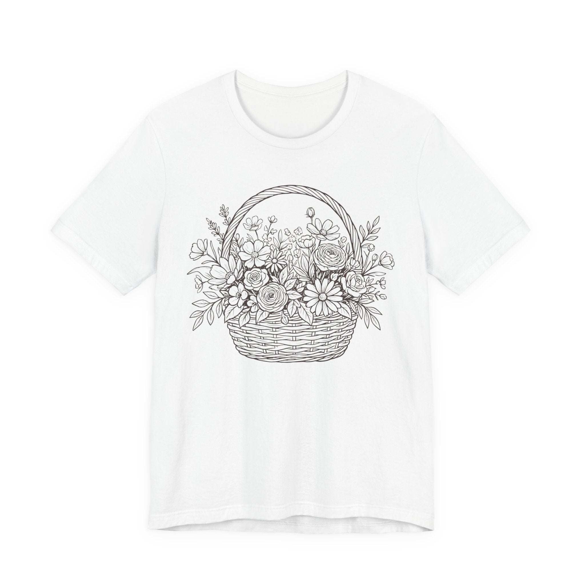 Basket Of Flowers T-Shirt