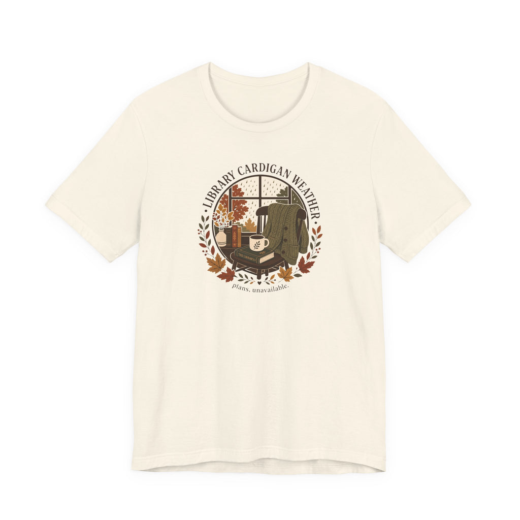 "Library Cardigan" T-Shirt