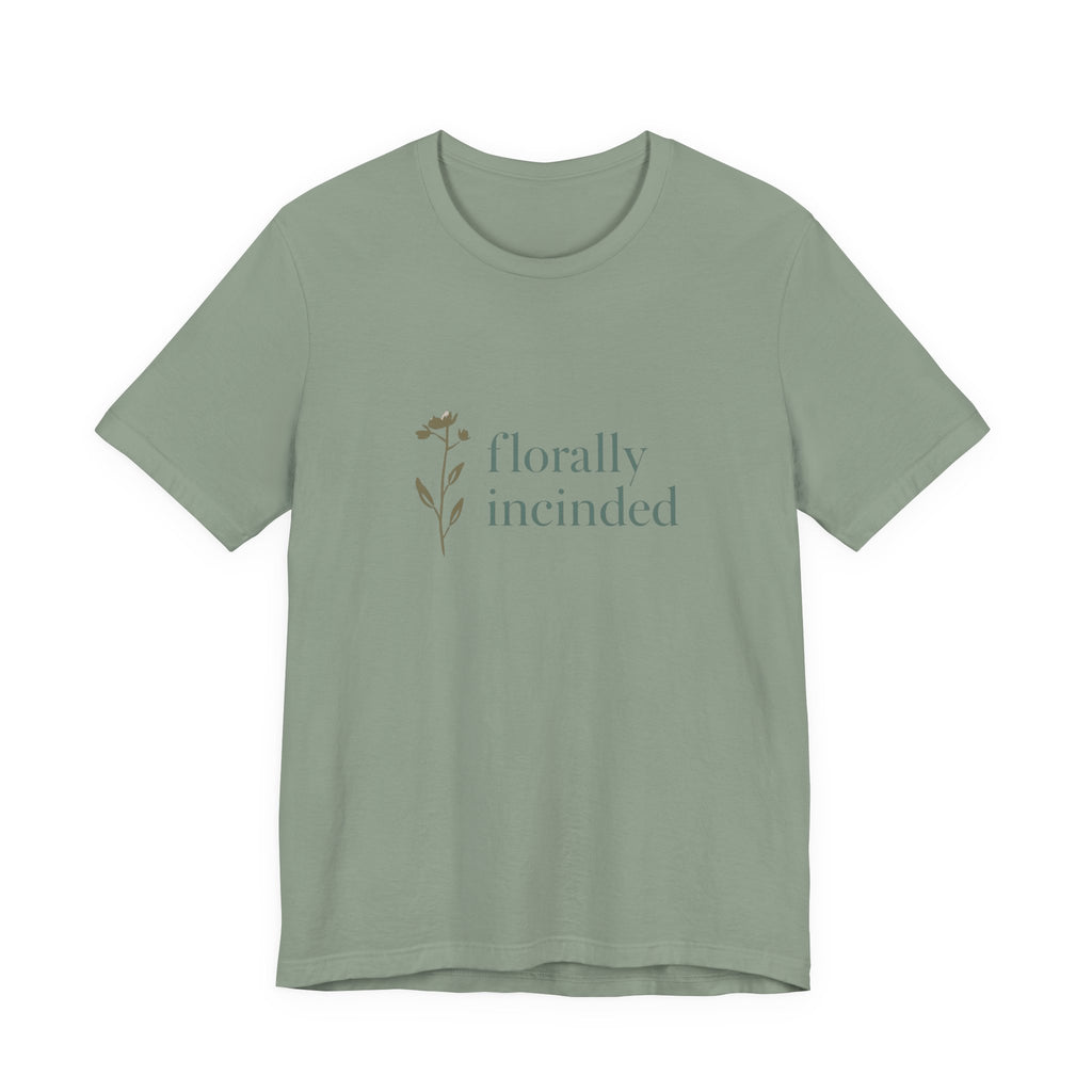 "Florally Inclined" T-Shirt