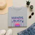 Busy Hands Neon Sign T-Shirt