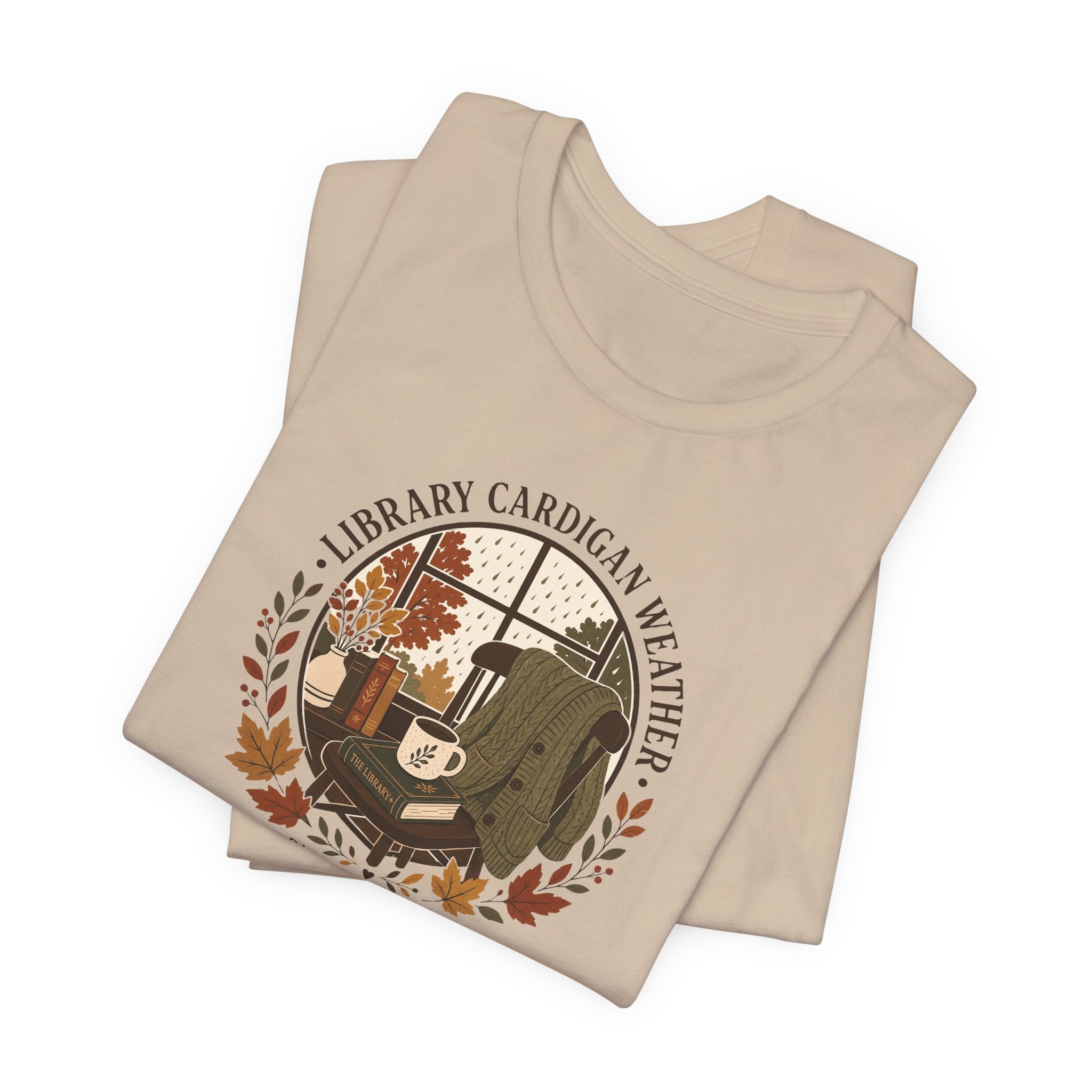 "Library Cardigan" T-Shirt